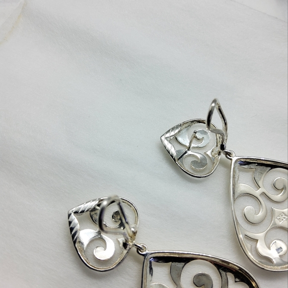 Elizabeth Rand Sterling Silver Earrings - Picture 7 of 7